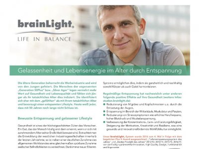 Gelassenheit und Lebensenergie im Alter durch Entspannung
